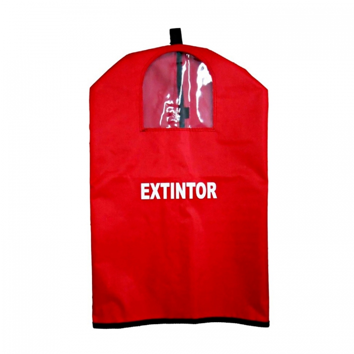 FUNDA PARA EXTINTOR (FUNDA CUBRE EXTINTOR VENTANA GRANDE)